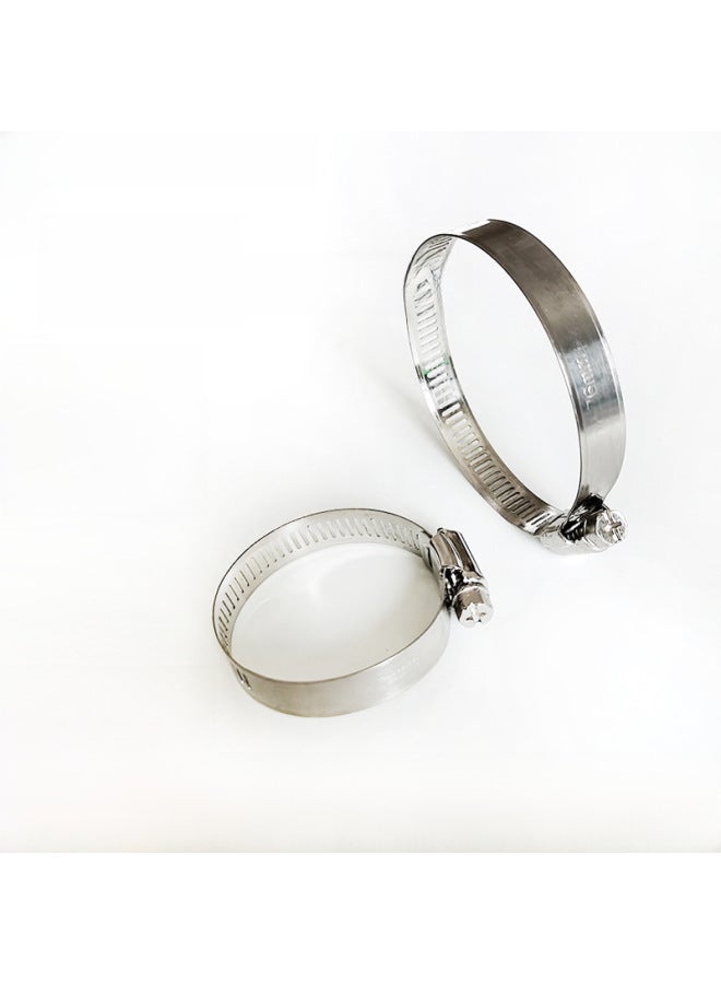 Manufacturers Produce Stainless Steel Clamps, Holding Hoops, Small American Water Pipe Clamps, Stainless Steel American Hose Hoops-Series:Width 12.7mm-Model:100-120mm  - Image 3
