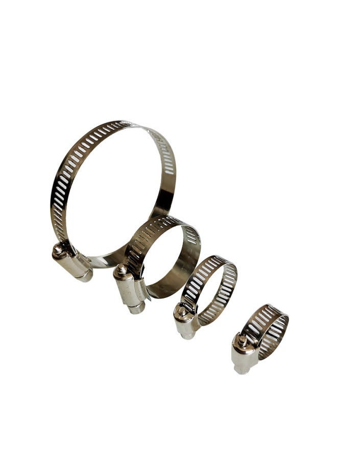 Manufacturers Produce Stainless Steel Clamps, Holding Hoops, Small American Water Pipe Clamps, Stainless Steel American Hose Hoops-Series:Width 12.7mm-Model:100-120mm  - Image 5