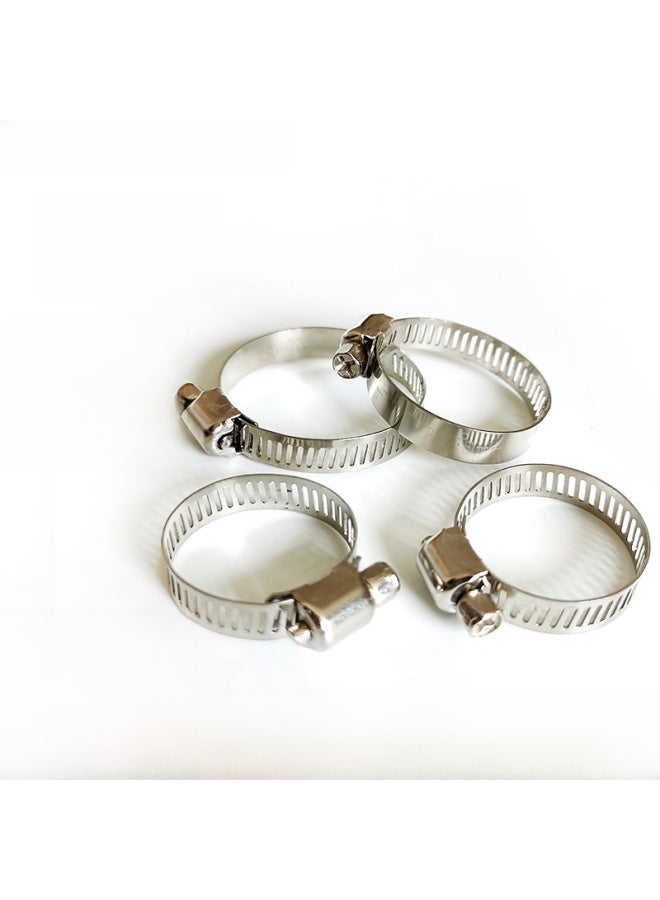 Manufacturers Produce Stainless Steel Clamps, Holding Hoops, Small American Water Pipe Clamps, Stainless Steel American Hose Hoops-Series:Width 12.7mm-Model:100-120mm  - Image 2