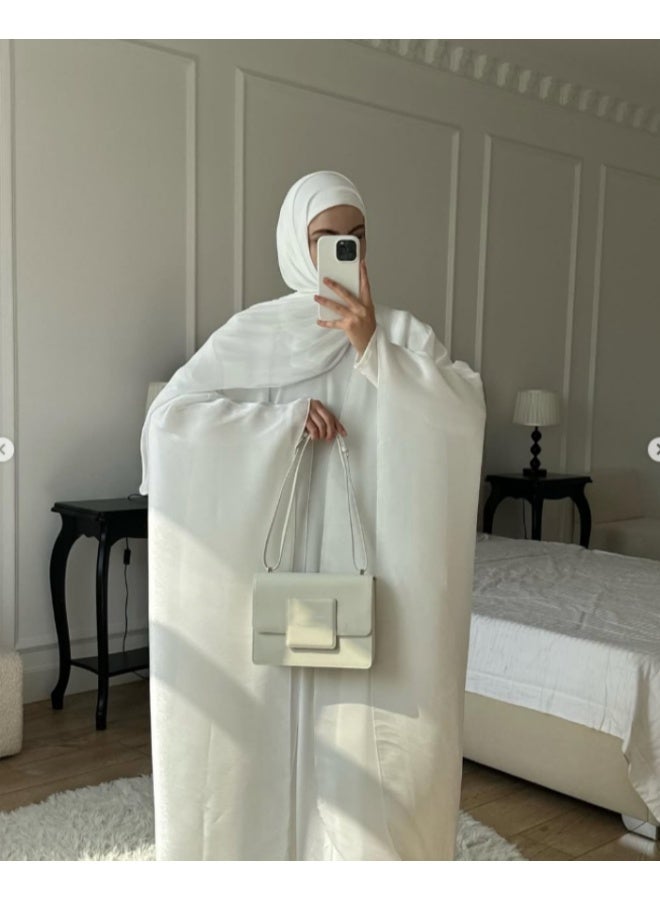 أربع قطعة مجموعة فستان الشرق الأوسط العادي فضفاضة فستان رداء أنيق - Image 5