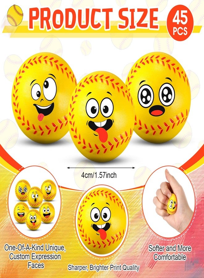 Arrowbash كرات ضغط صغيرة للوجه من Arrowbash، 45 قطعة، كرات ضغط رياضية لتخفيف التوتر والقلق، كرات ضغط رياضية لمكافأة الكرنفال، هدايا حفلات رياضية - Image 5