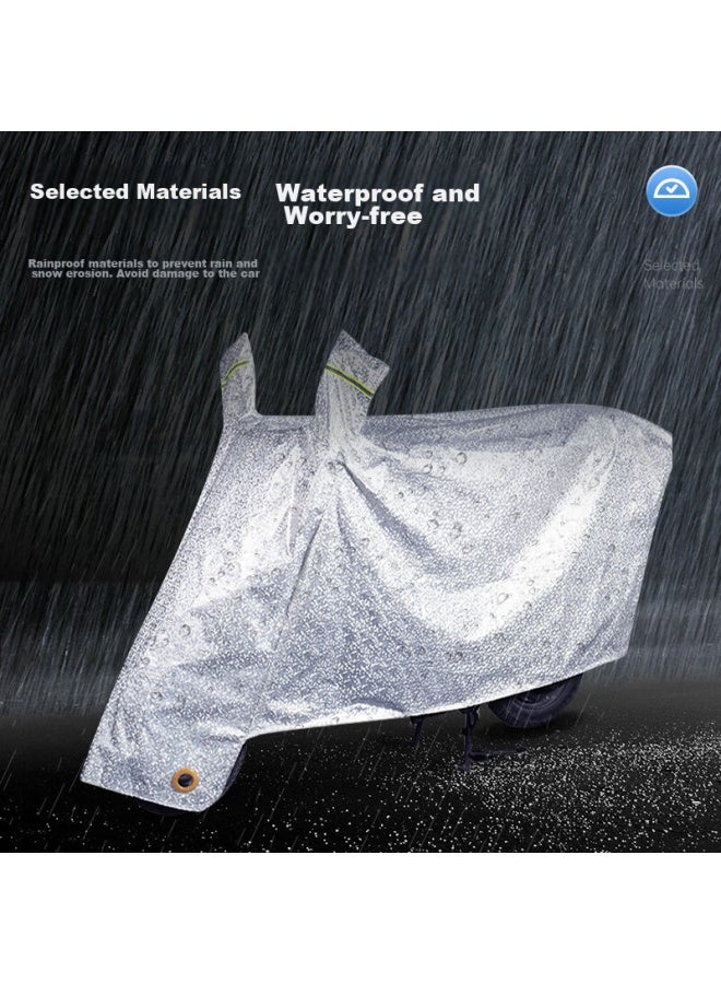 WITGOER Zhiguozhe Electric Vehicle Cover, Motorcycle Sun Protection, Dust-proof, Heat-insulating, Rain And Snow Protection, Dust-proof, Electric Bicycle Raincoat, Thickened - Image 4