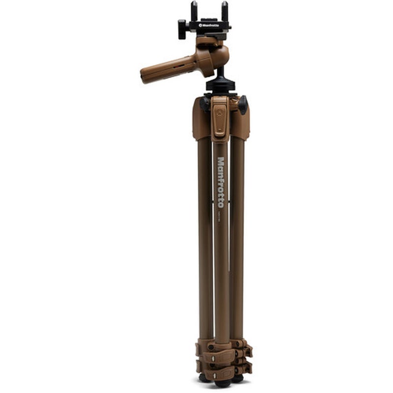 Manfrotto Alpha S.H.O.T. Grip Pro Tripod Kit Aluminimum (055-Series Legs) - Image 2