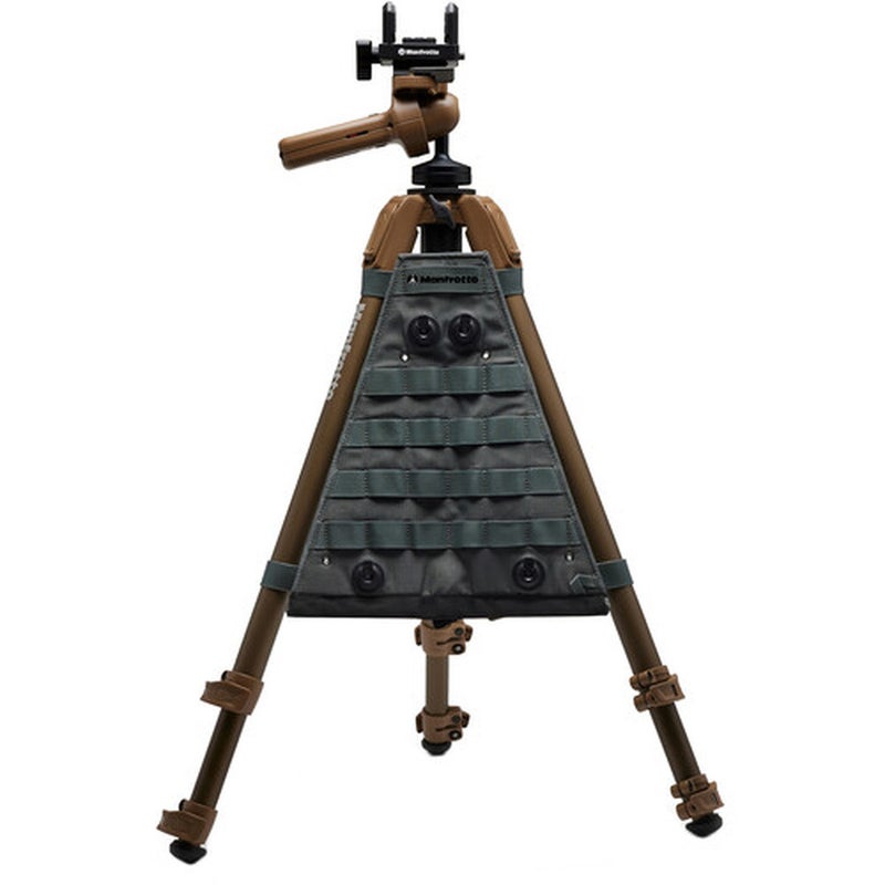 Manfrotto Alpha S.H.O.T. Grip Pro Tripod Kit Aluminimum (055-Series Legs) - Image 3