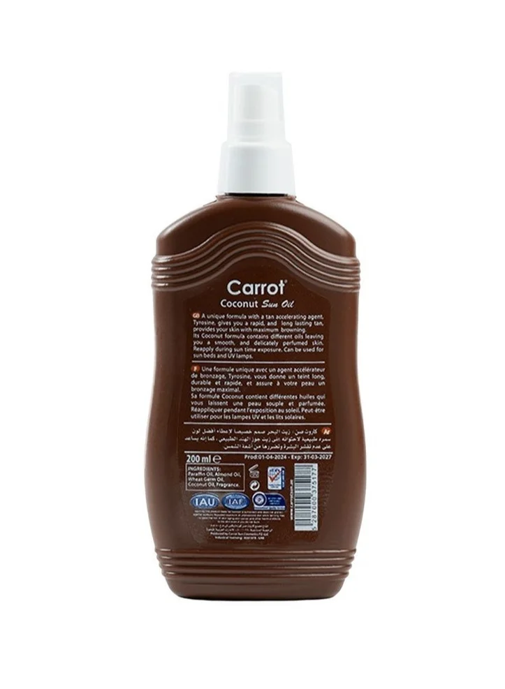 Carrot Sun Carrot Sun Cococrush Tanning Oil  200ml