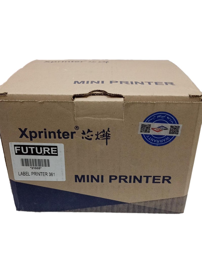 إكس برينتر طابعة ملصقات Xprinter 361 - Image 2