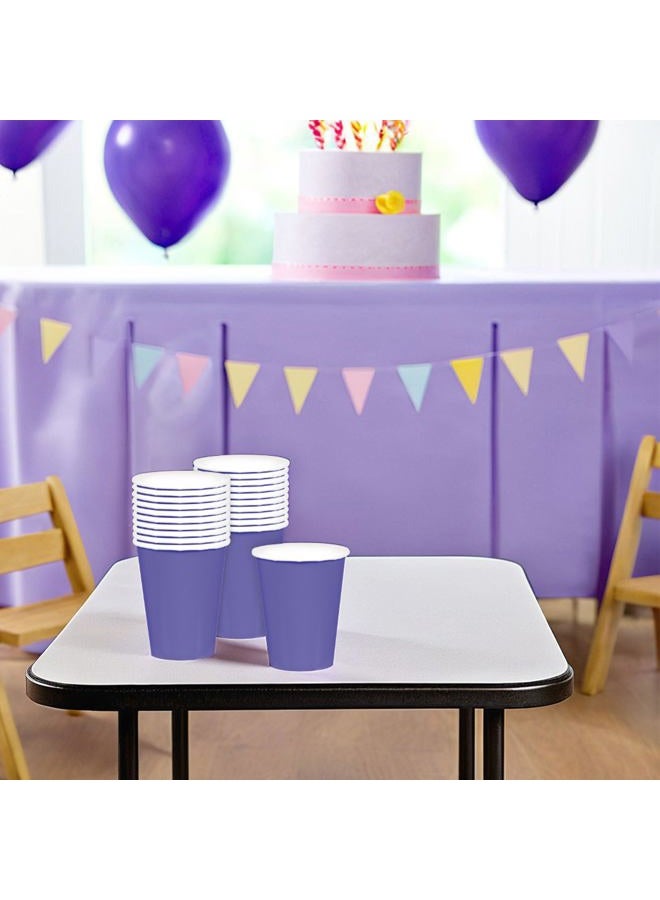 Amscan Paper Cups Party Pack 266ml-20 Pcs, New Purple - Image 2