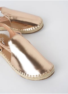 Jove JOVE Women's Casual Espadrilles ROSE GOLD  - Image 2