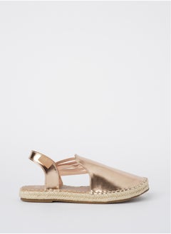 Jove JOVE Women's Casual Espadrilles ROSE GOLD  - Image 1