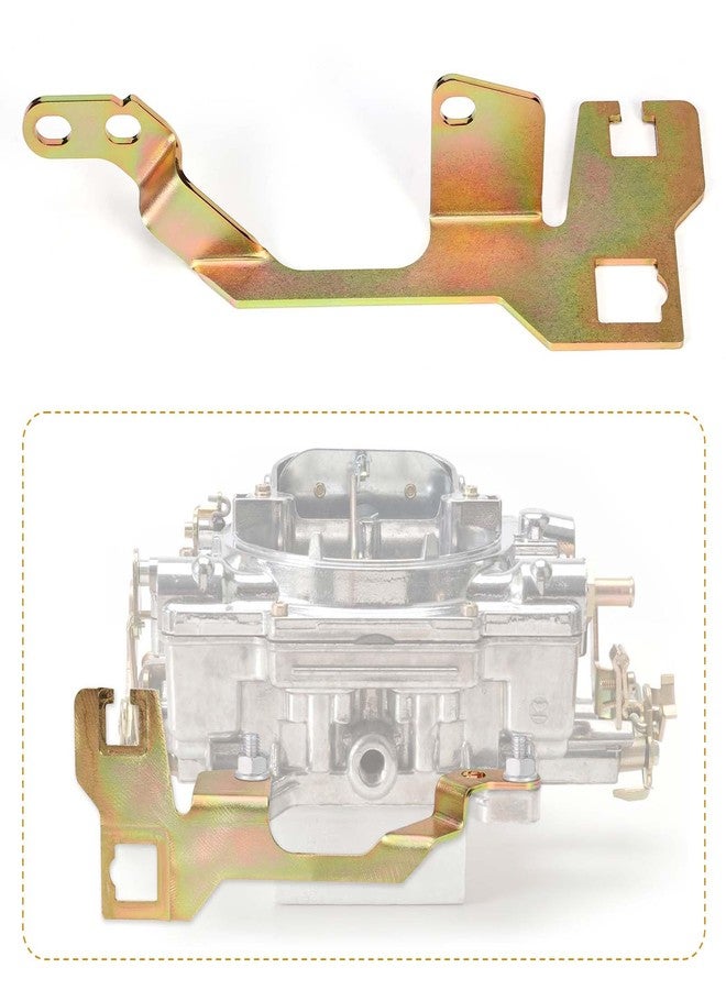 Atesilor Throttle Cable Bracket and Kickdown Cable Bracket #157313 Compatible with Edelbrock Carburetor Performer, for Thunder AVS, for Quadrajet-style Carburetors Fits TH350, 700-R4 and 200-4R Cables - Image 2