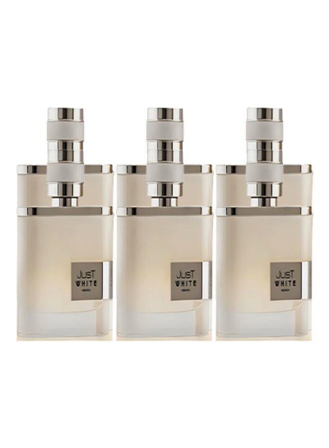 DELONGPRE 6 Pieces Just White Perfume For Women 100ml EDP - Image 1