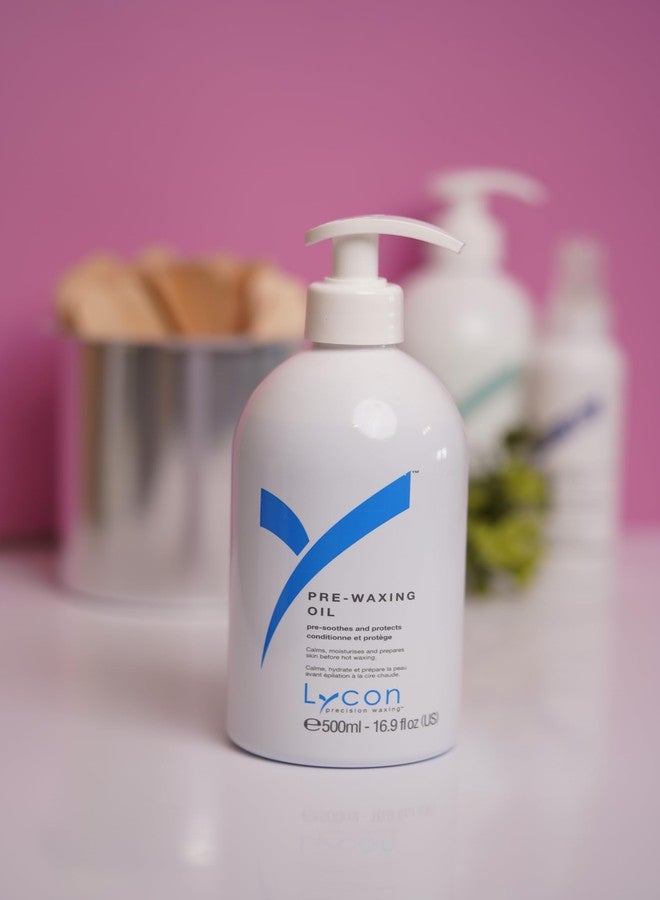 Lycon Pre-Wax Body Oil, Waxing Prep, Soothing, Made with Apricot Kernel Oil, Jasmine, and Chamomile, Pre-Wax for Home and Salon Use, 500ml - Image 2