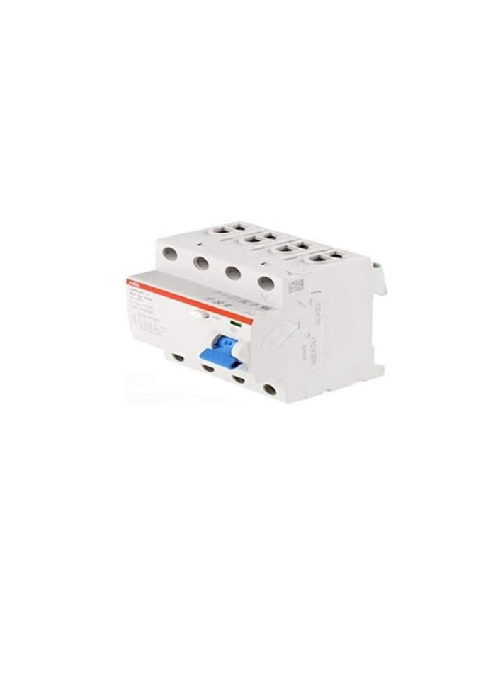 ABB Earth leakage circuit breaker 100A 4P 100MA F204 100A/0.10/4P 2CSF204005R2900 (ELCB) - Image 2
