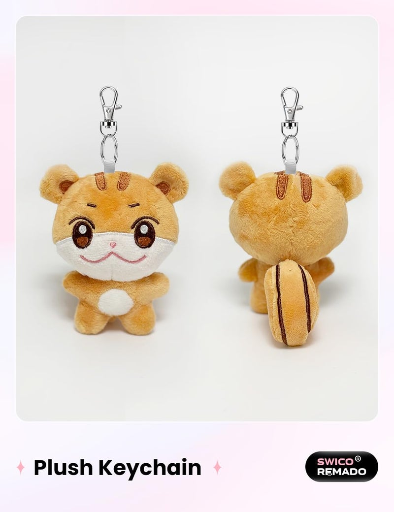 Swico Remado Cute Cartoon Animal Keychains Keyring Car Key Pendant Women Handbag Wallet Pendants Decoration - Image 2