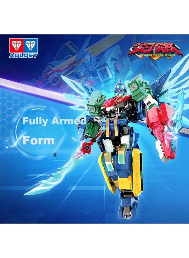 Auldey Quantum Team Transformable Mecha Quantum War Double Transformable Robot 25cm Boy Toy Birthday Gift - Image 2