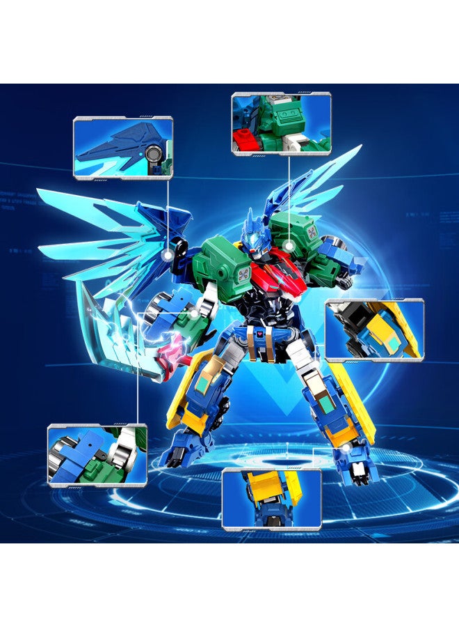 Auldey Quantum Team Transformable Mecha Quantum War Double Transformable Robot 25cm Boy Toy Birthday Gift - Image 1