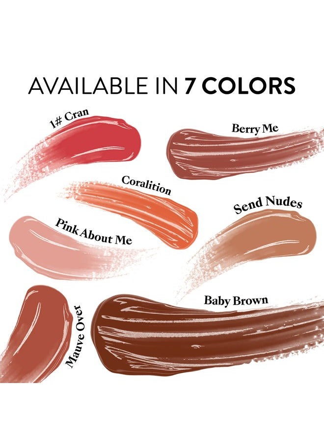 Mented (Berry Me) - Berry Lip Gloss Shade, Berry Me, Included in Favourite Things 2021, Vegan, Paraben-Free, Cruelty-Free - Cosmetics - Image 3