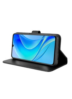 يوك غطاء حماية جلدي لهاتف هواوي نوفا Y71 4G/Y70/Nova Y70 Plus باللون الأسود  - Image 4