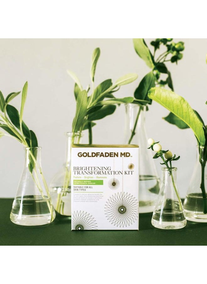 Goldfaden MD Brightening Transformation Kit | Advanced Skin Care Regime For Face | Includes Doctors Scrub Microdermabrasion Exfoliator, Pure Start Cleanser & Bright Eyes Eye Cream | 3 Pc Set  - Image 5
