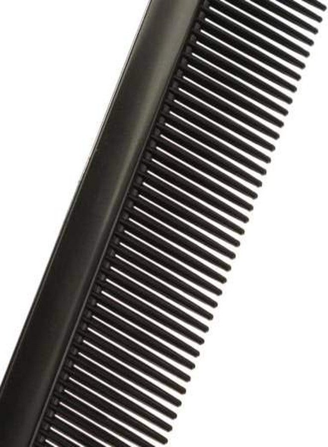 E-DUNIA Best Hair Brush Combo of Black Carbon Rat Tail comb With Steel handle & Round Hair Comb with Soft Nylon Bristles for Women and Men - Image 3