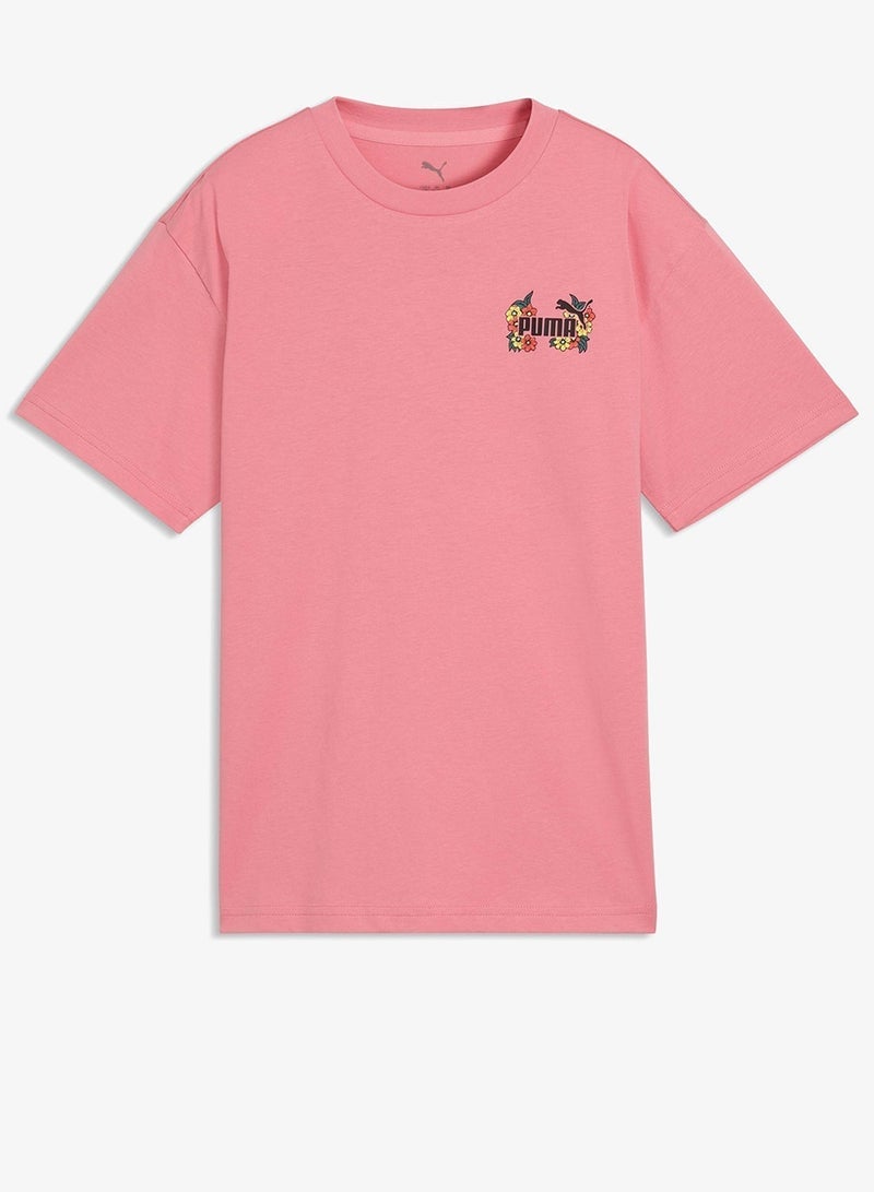 PUMA Youth Mid90S Relaxed Graphic T-Shirt - Image 4