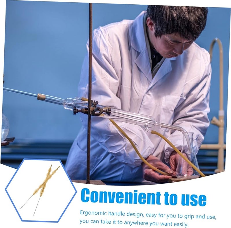 2pcs Extra Long Laboratory Tube Cleaning Brush Set for Lab Equipment Condenser - Image 5