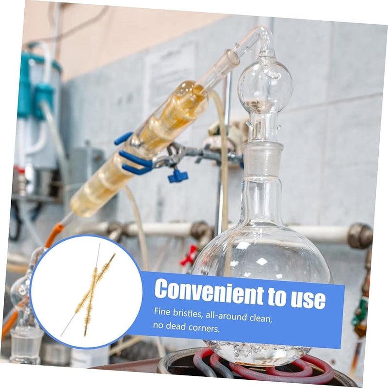 2pcs Extra Long Laboratory Tube Cleaning Brush Set for Lab Equipment Condenser - Image 4