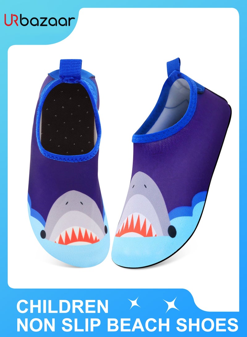 URbazaar Infant Water Socks Toddler Baby Boys Girls Non-Slip Socks Barefoot Quick-Dry Non-Slip Swim Socks Aqua Water Shoes for Beach Swimming Pool Water Park - Image 1