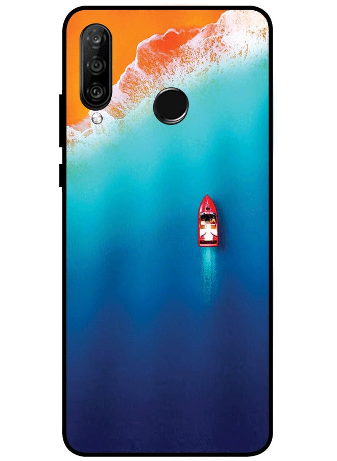 EYE CATCH Protective Case Cover For Huawei Nova 4e Premium Series Protective Case Cover For Huawei Nova 4e Boat  - Image 1