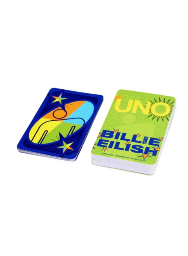 Mattel Games Canvas Billie Eilish UNO Canvas Collectible Card Game - Image 3