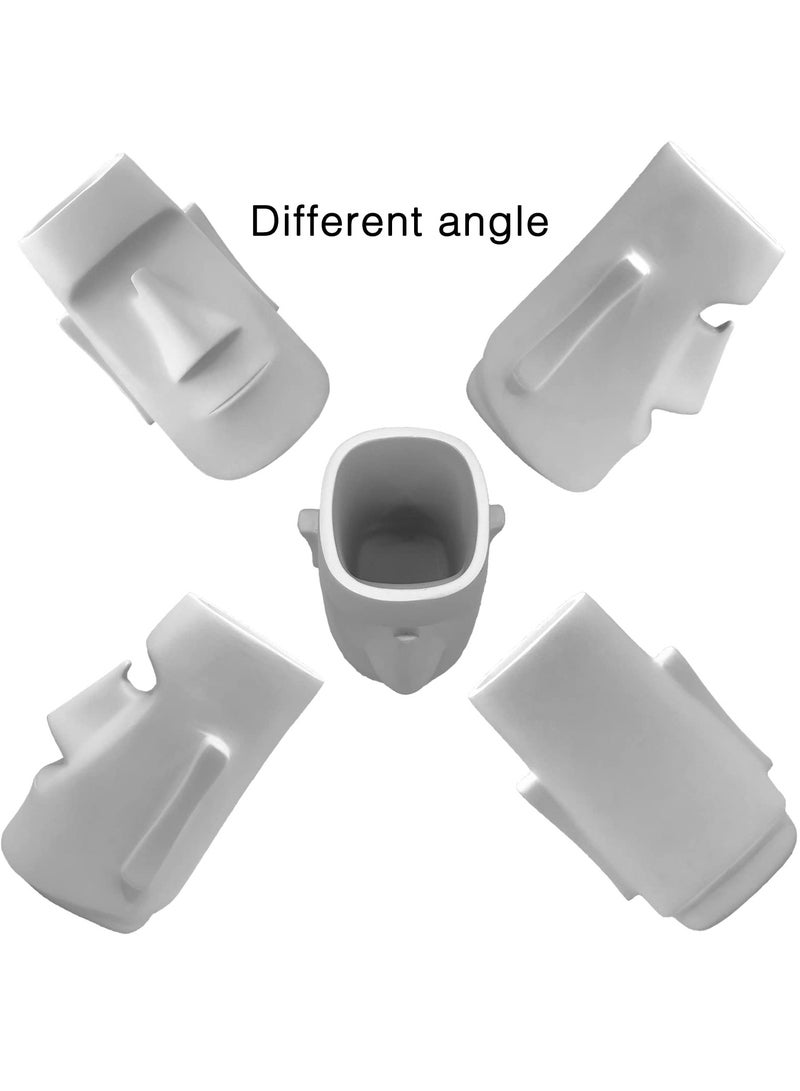 Modern Multifunctional Pencil Holder with Glasses Compartment, Stylish Desk Organizer for Office and Makeup Brushes, Perfect for Home and Office Decor - Image 3