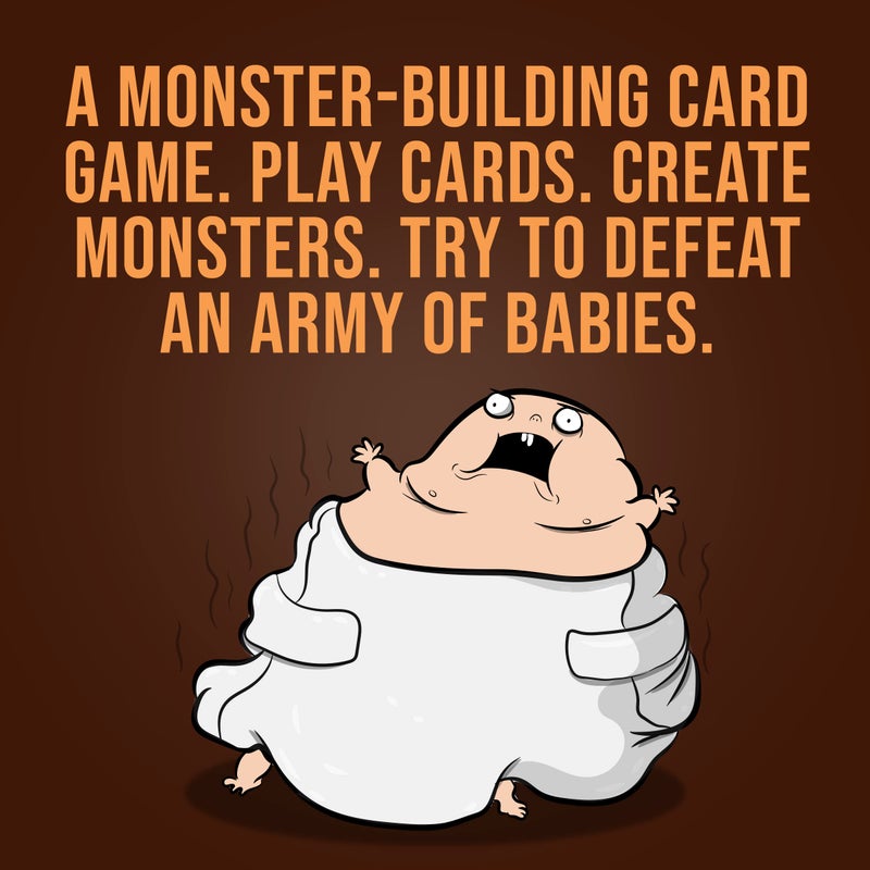 Exploding Kittens الدببة ضد الأطفال - 2-5 لاعبين - أعمار 10+ - 20 دقيقة للعب - لعبة بطاقات بناء الوحوش - لعبة حفلات، ليلة عائلية، لعبة بطاقات للأطفال والبالغين - Image 3