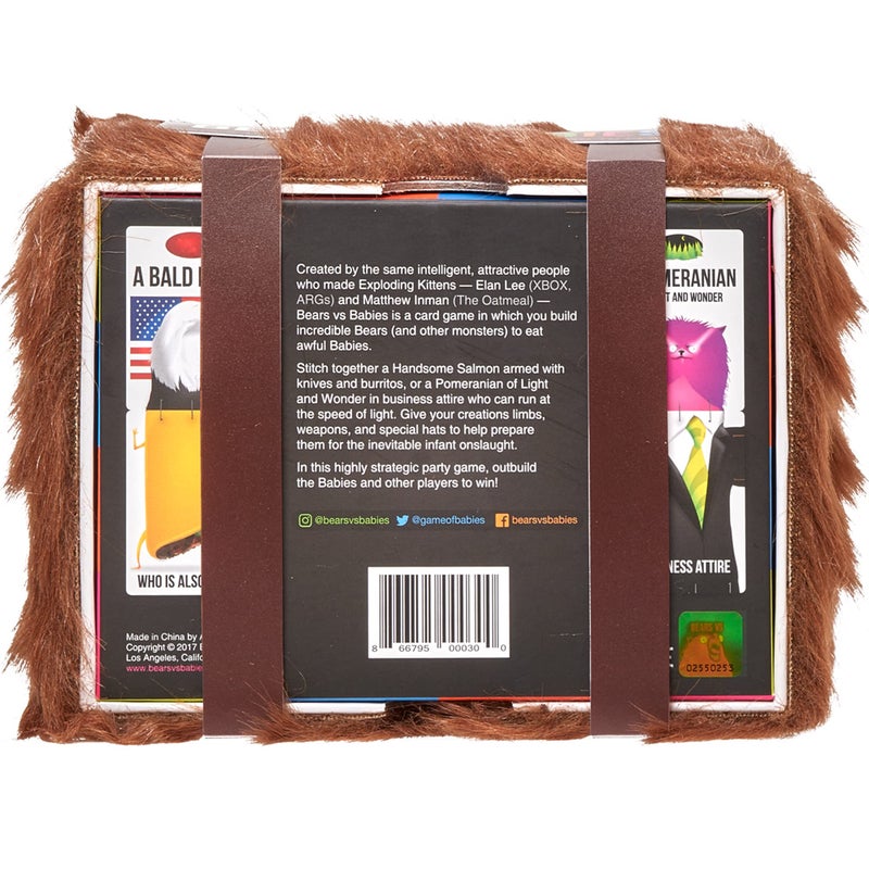 Exploding Kittens الدببة ضد الأطفال - 2-5 لاعبين - أعمار 10+ - 20 دقيقة للعب - لعبة بطاقات بناء الوحوش - لعبة حفلات، ليلة عائلية، لعبة بطاقات للأطفال والبالغين - Image 5