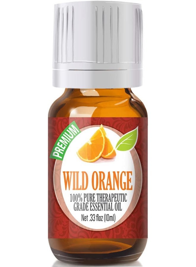 Healing Solutions 10ml Oils - Wild Orange Essential Oil - 0.33 Fluid Ounces - Image 1