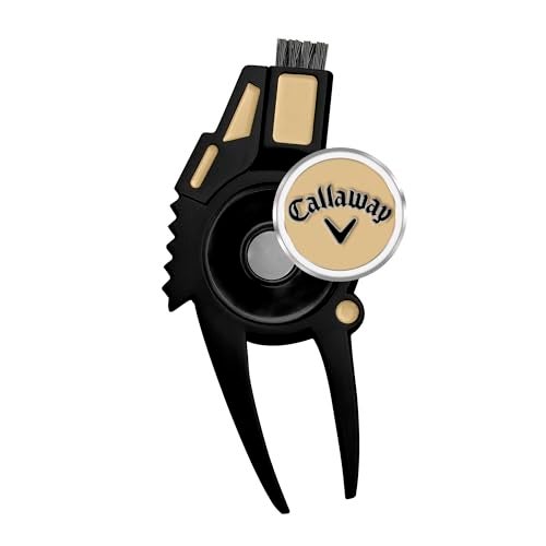 Callaway 4in1 Golf Divot Repair Tool BlackGold - Image 3