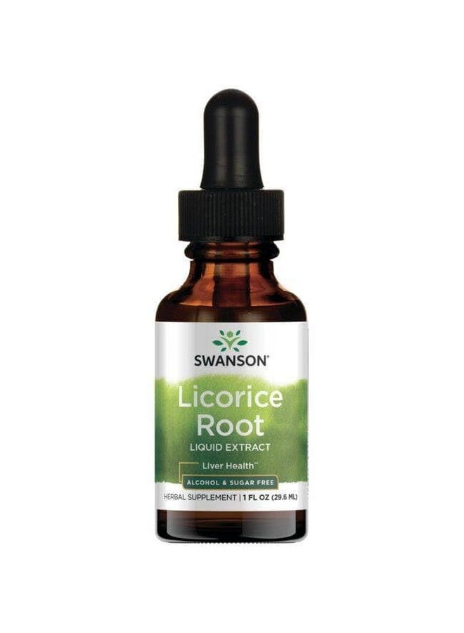 Swanson Licorice Root Liquid Extract 1 FL OZ - Image 4