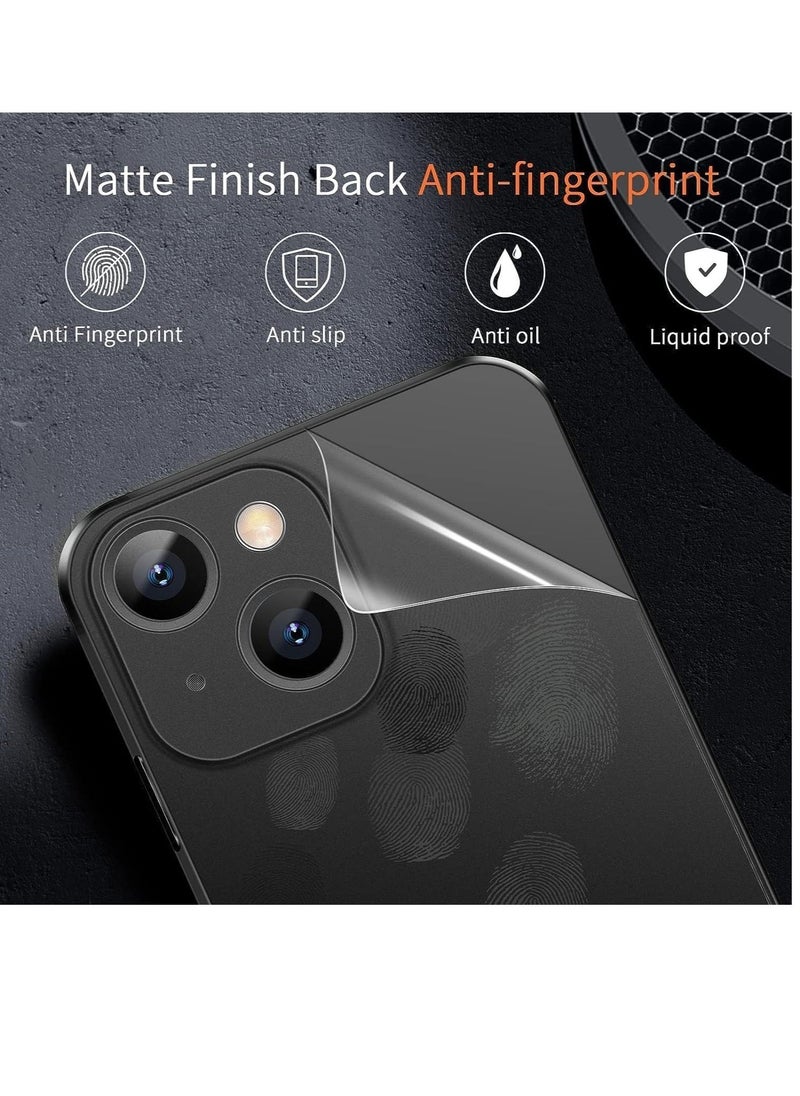 Case Compatible with iPhone 15 Slim Case,0.2mm Fit [Paper-Thin] Lightweight Case Matte Finish PP Back Skin Cover Protection [Anti-Fingerprints&Yellowing] (Black) - Image 5
