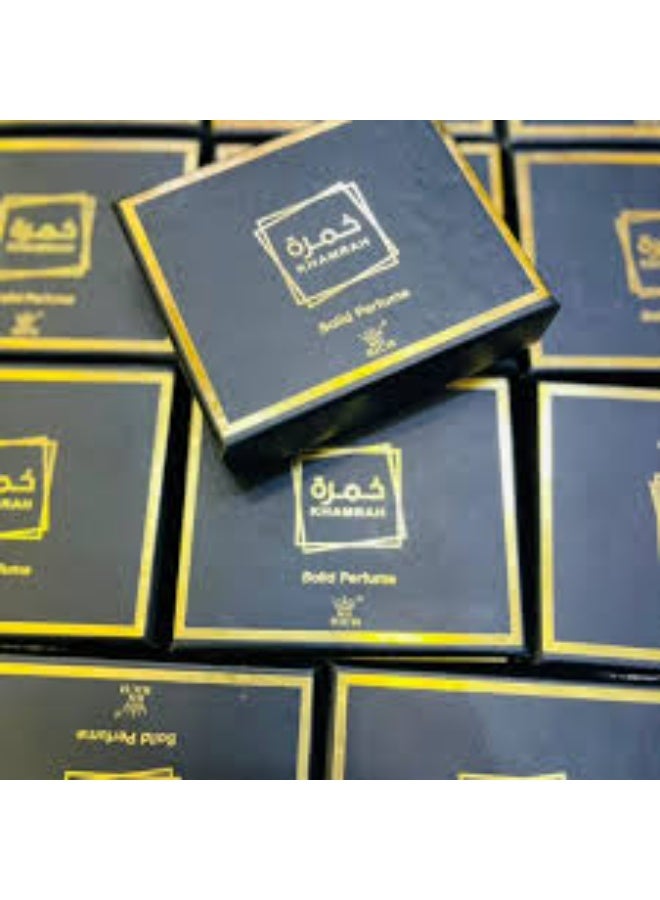 ريتش سوليد برفيوم solid perfume أجمل من أي مخمرية جربتيها في حياتك بعطر الخمره الراقي وثبات مفيش زيه وترطيب طبيعي بزيت جوزالهند وشمع العسل و زبده الشيا و زبده الكاكاو - Image 2