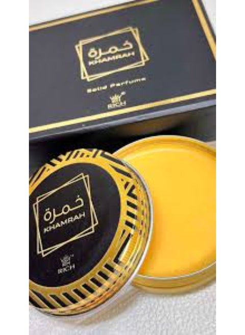 سوليد برفيوم solid perfume أجمل من أي مخمرية جربتيها في حياتك بعطر الخمره الراقي وثبات مفيش زيه وترطيب طبيعي بزيت جوزالهند وشمع العسل و زبده الشيا و زبده الكاكاو