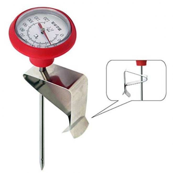 Pen-Type Pointer Thermometer Mechanical Meat Thermometer Stainless Steel Probe Food - Image 5