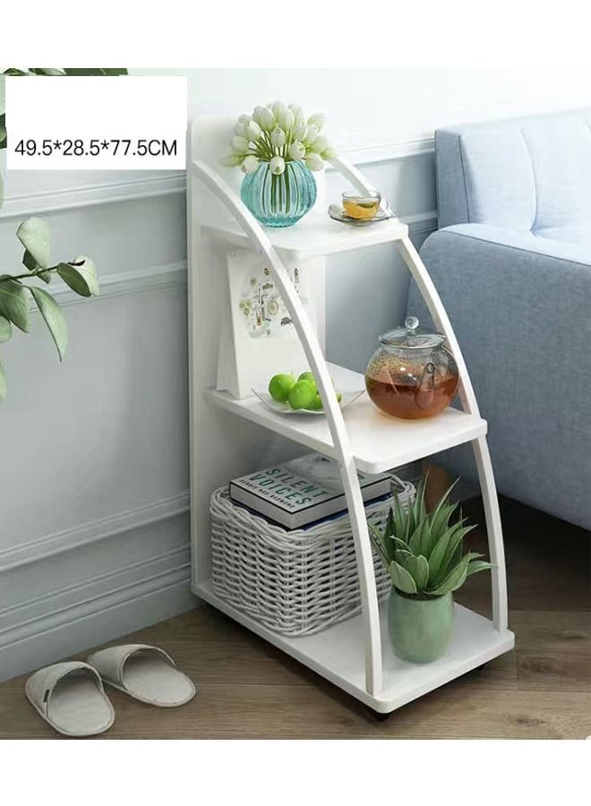 fashionhome طاولة قهوة بتصميم حديث لغرفة المعيشة 49.5 x 28.5 x 77.5 - Image 5