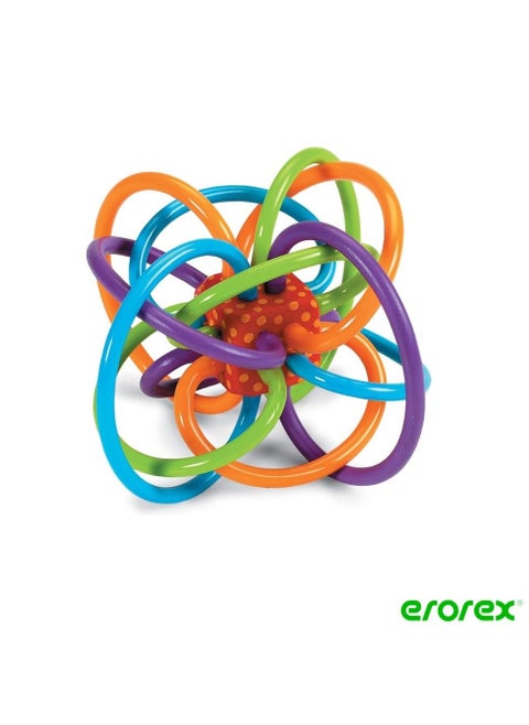 Manhattan Toy Winkel Rattle and Sensory Teether Toy