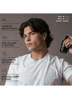 Hair Craft Co. CRVFT Sea Salt Spray 6oz | Light Hold/Natural Finish | Add Volume & Texture | Ideal for All Hair Types & Lengths | Men's Texturizing Surf Spray | Made in the USA | Paraben & Sulfate Free [Scented]  - Image 4