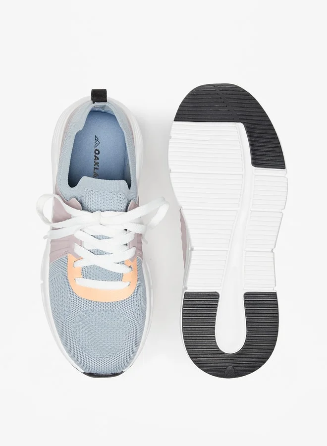 Oaklan by Shoexpress Textured Lace-Up Sports Shoes