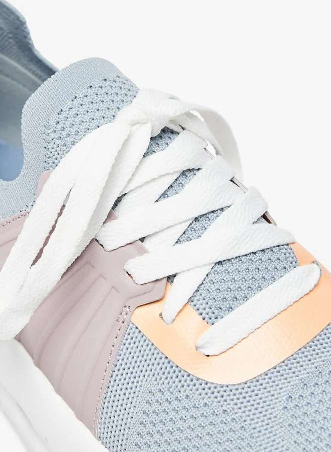 Oaklan by Shoexpress Textured Lace-Up Sports Shoes