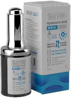 Starville Hyaluronic Acid For Face & Neck 3% HA With Vitamin E & B 30 ml - pzsku/Z677EDE4C8FB0DD7F1202Z/45/_/1696347610/229a15b7-4584-41b0-b69d-0d4b429042ab