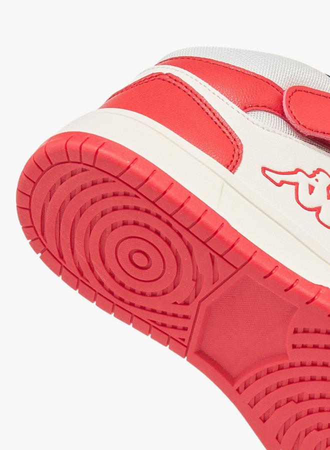 Kappa Boys Colourblock Hook And Loop High Top Sneakers - Image 5