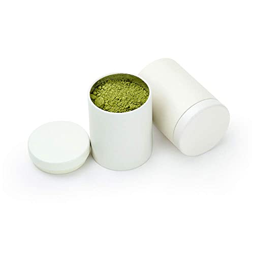 Tianhui Small Tin Can Box with Airtight Lids Canister for Coffee Tea Candy Storage Loose Leaf Tea Tin Containers Storage 5 Pcs (White, M) - Image 5