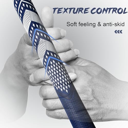 Geoleap Golf Grips Set of 13- Soft Reduce Taper Design Provides High Traction and Performance,13 Golf Club Grips with 15 Tapes or with All Repair Kits for Choice. - Image 3