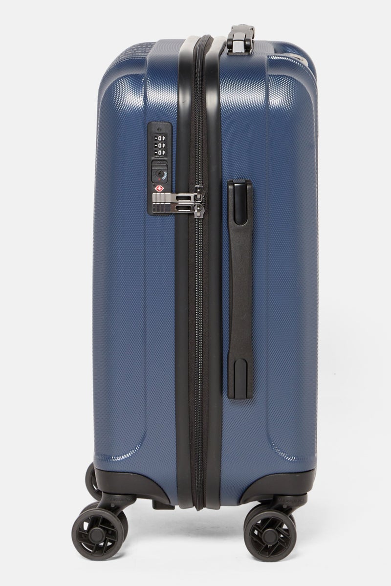Tchibo Large and Small Hard Shell Suitcase Set, Navy - Image 3